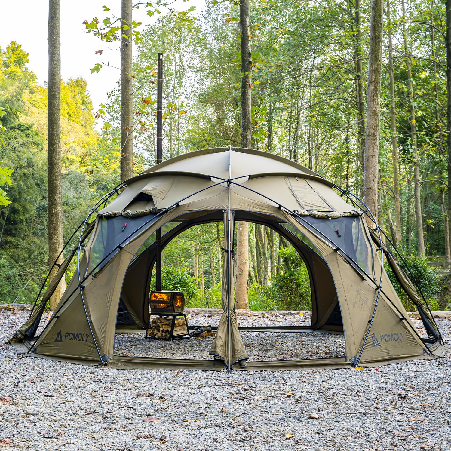 Amazon.co.jp: POMOLY 中古品ドームテント Sphere X8 大型自立式テント