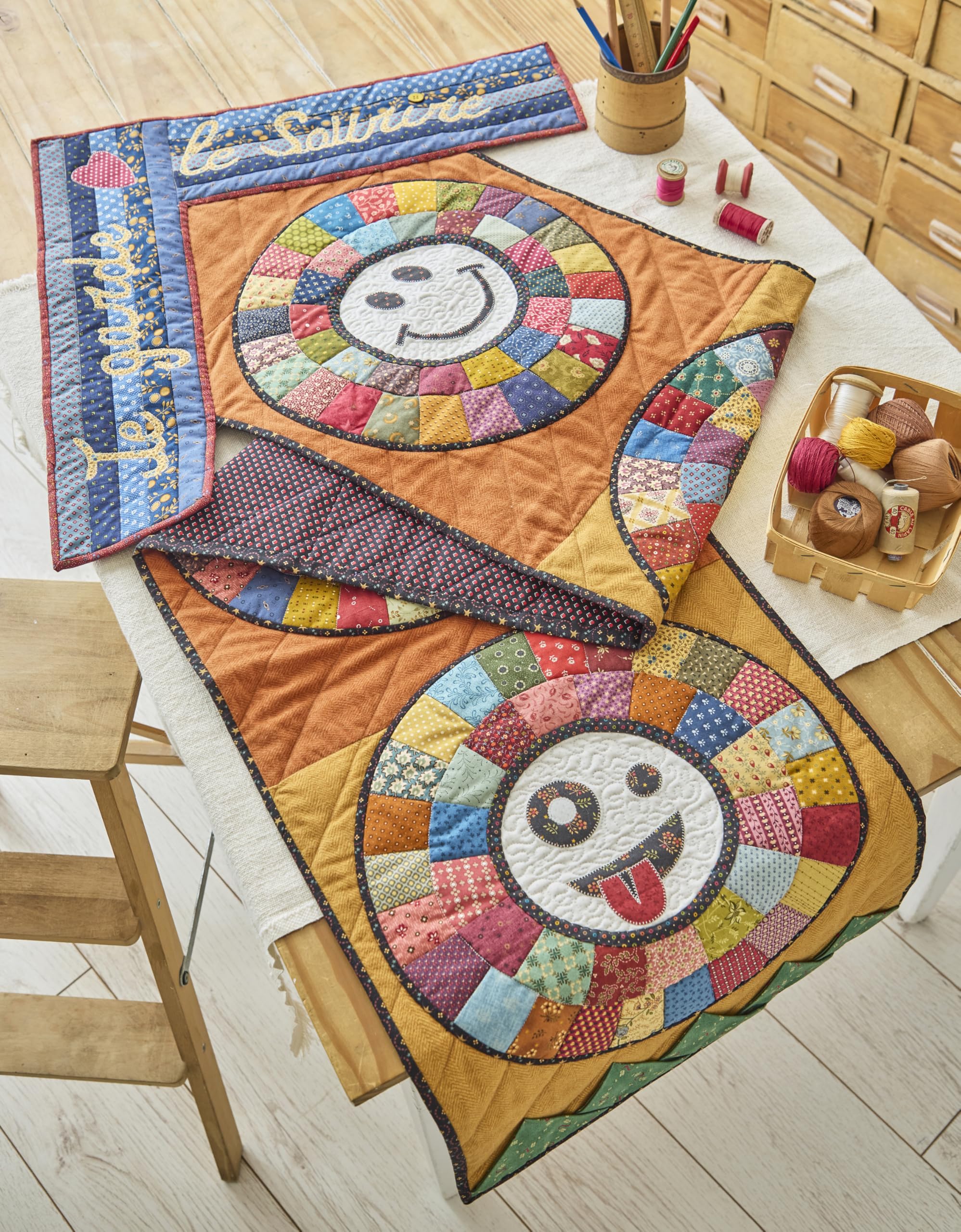 Le sens du flow en patchwork: 15 projets quiltés inspirants