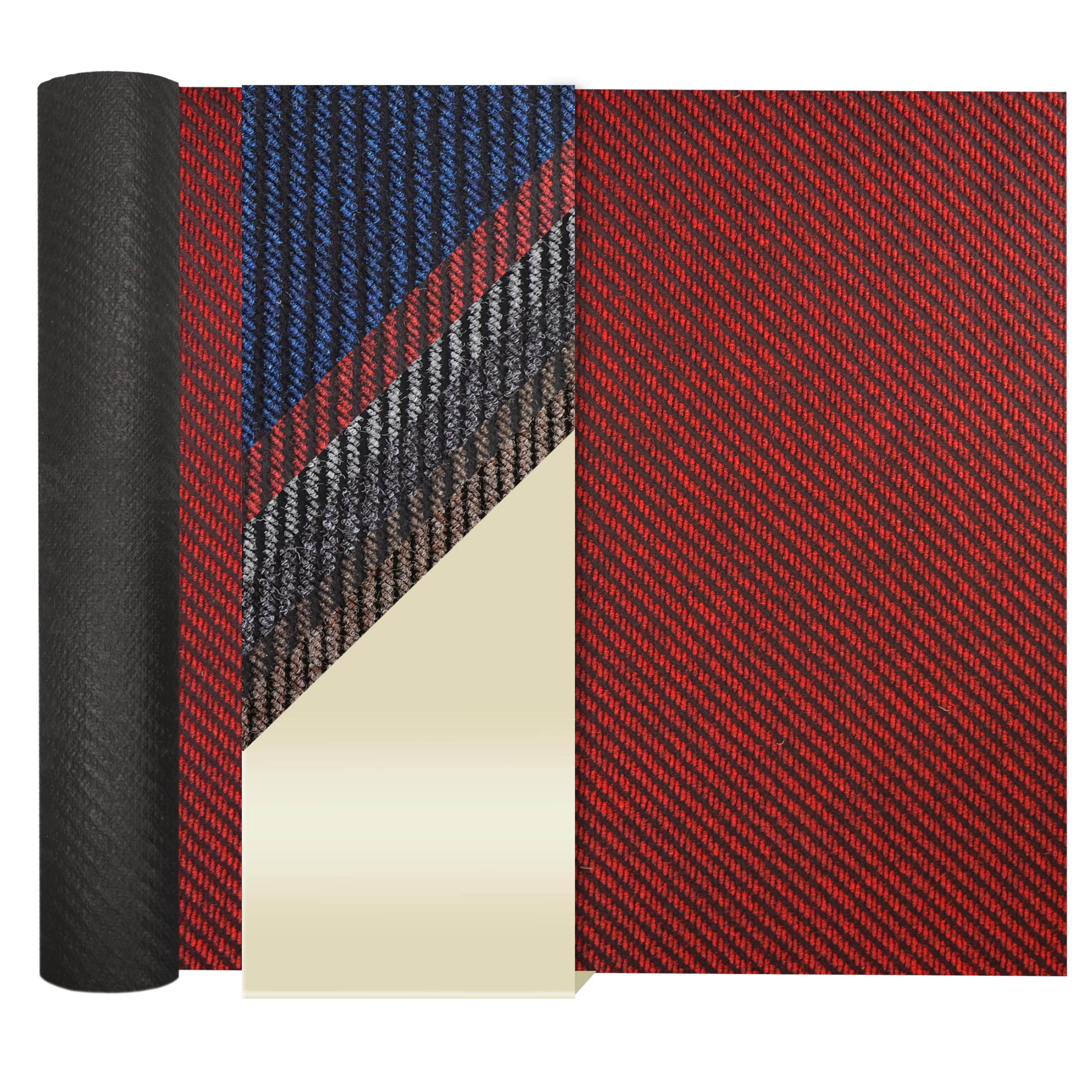 Primaflor Schmutzfangläufer Nordic Stripes | 200 x 300 cm | Rot