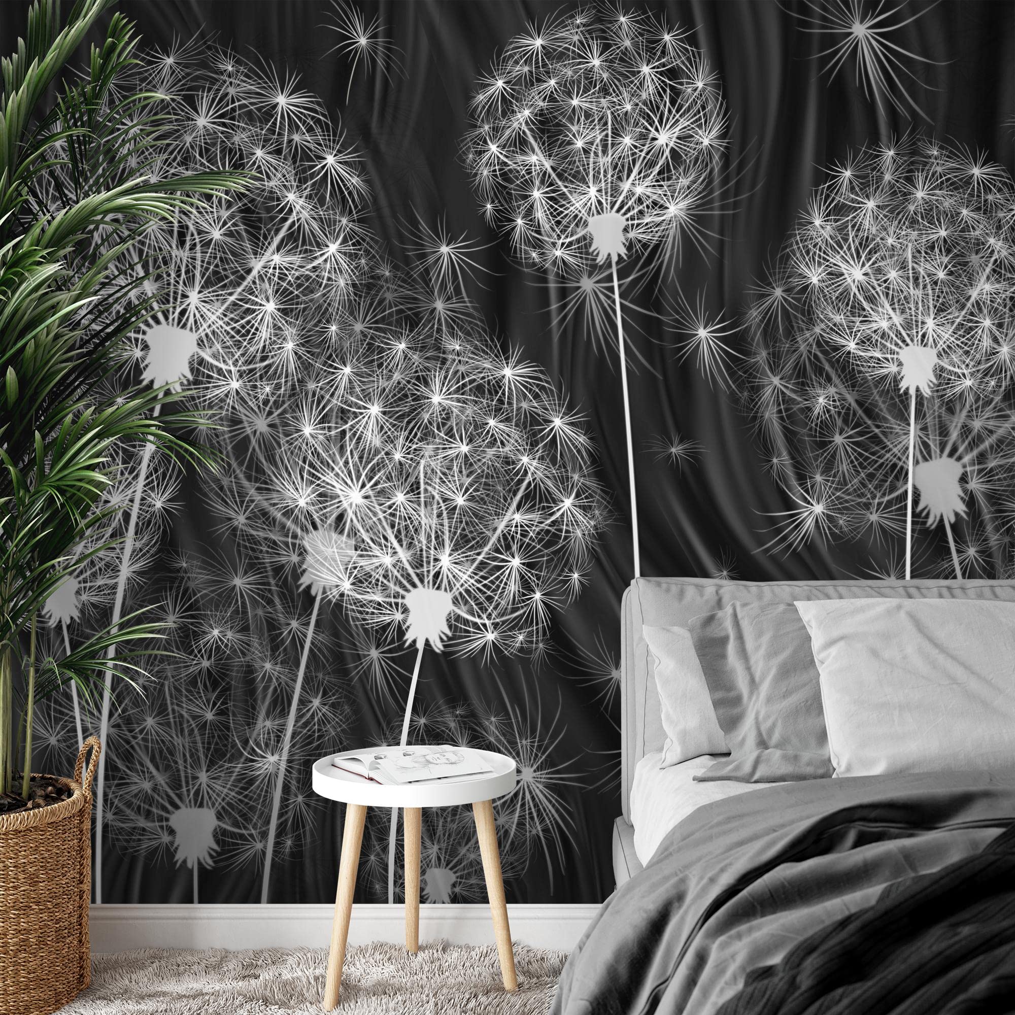 Runa Art Papel Tapiz Fotográfico Dientes De León 352 X 250 Cm Lana Fondo De Pantalla XXL Moderna Decoración De Pared Sala Cuarto Oficina Salón Violeta 9094011b