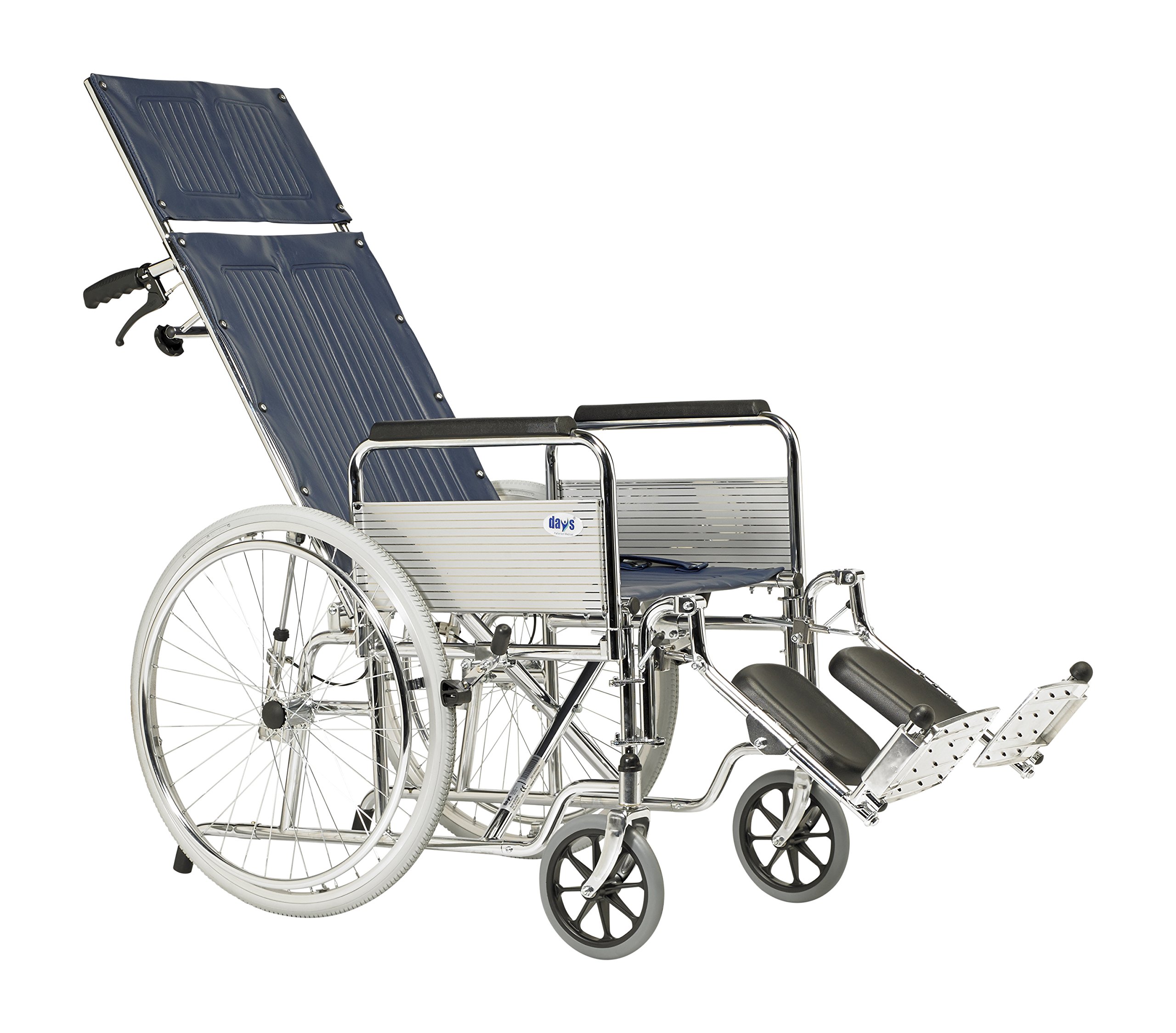 Días Totalmente reclinable silla de ruedas