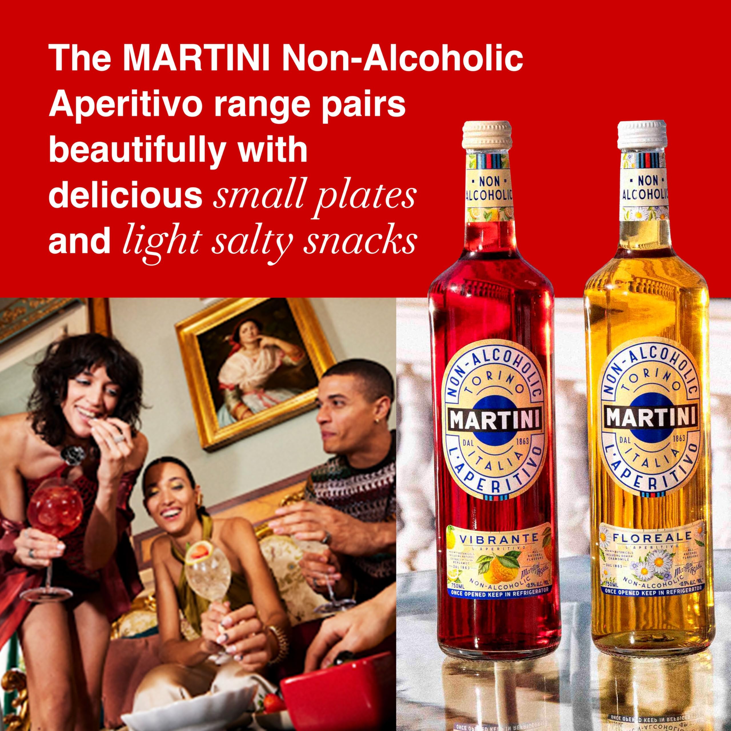 MARTINI L'Apéritivo Floréale Apéritif sans alcool 75 cl