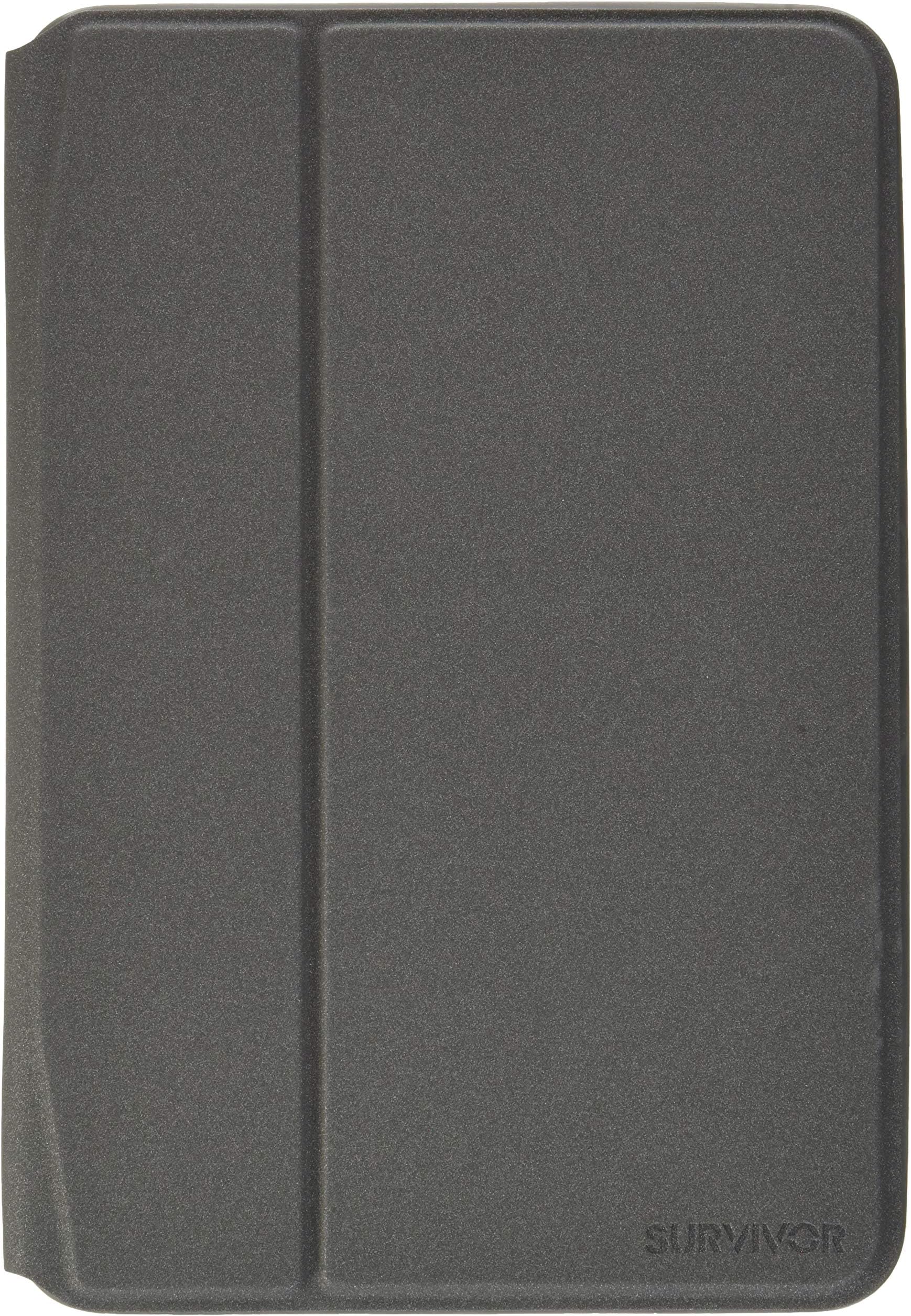 GriffinTechnology GB42183 iPad Mini 4 Protective Case, Survivor Journey Folio, Gray, Grey