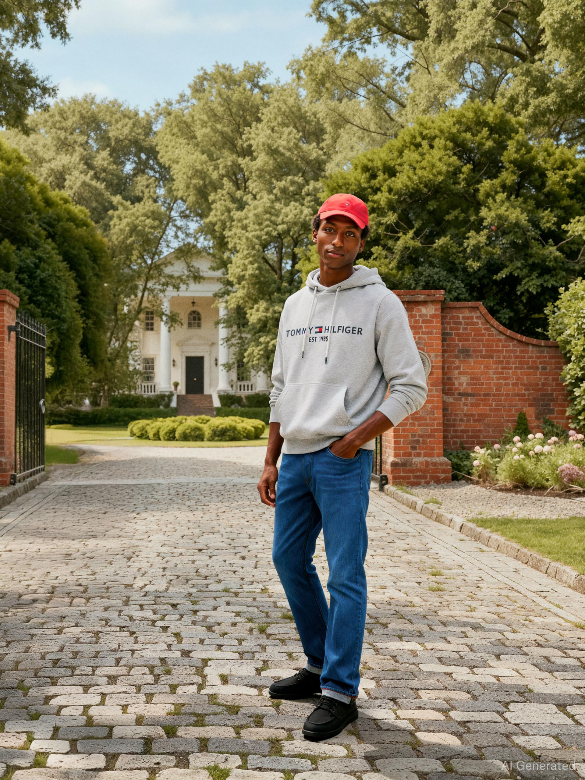 Tommy Hilfiger Sweat à Capuche Homme Core Tommy Logo avec Capuche