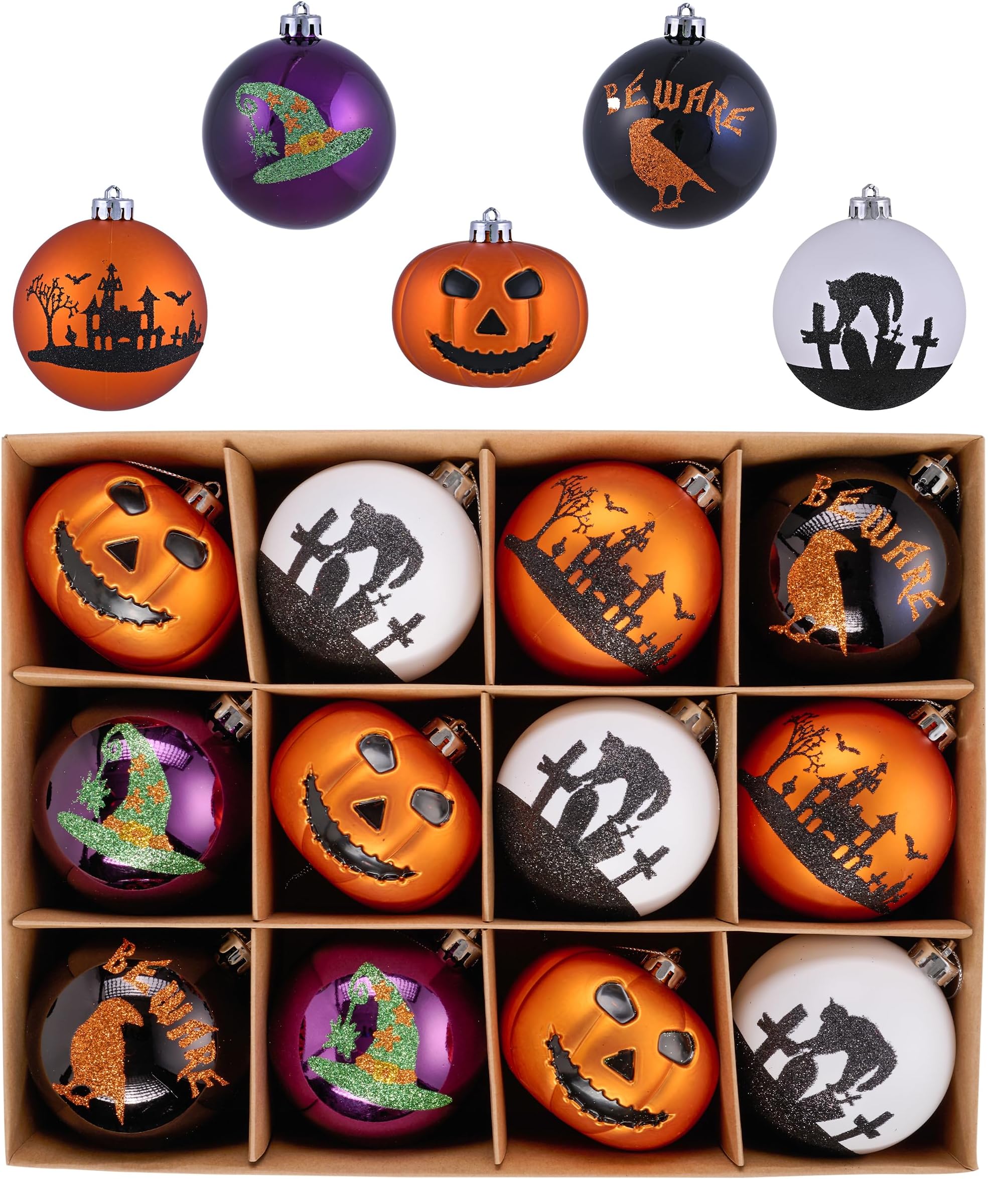 DERAYEE 3er Set Halloween Geister-Deko - Gruselspaß Für Garten Und Party