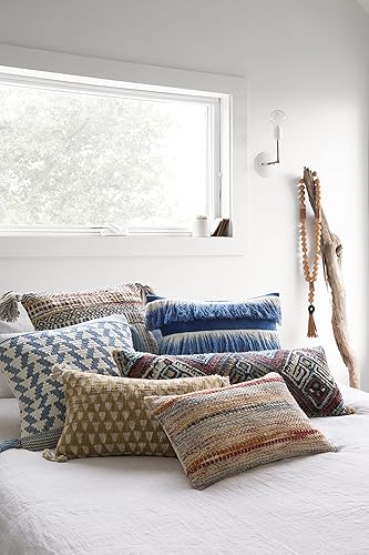 Miniatura 3 de Loloi P0591 Funda de almohada solasin relleno, 13 x 35 pulgadas, multicolor