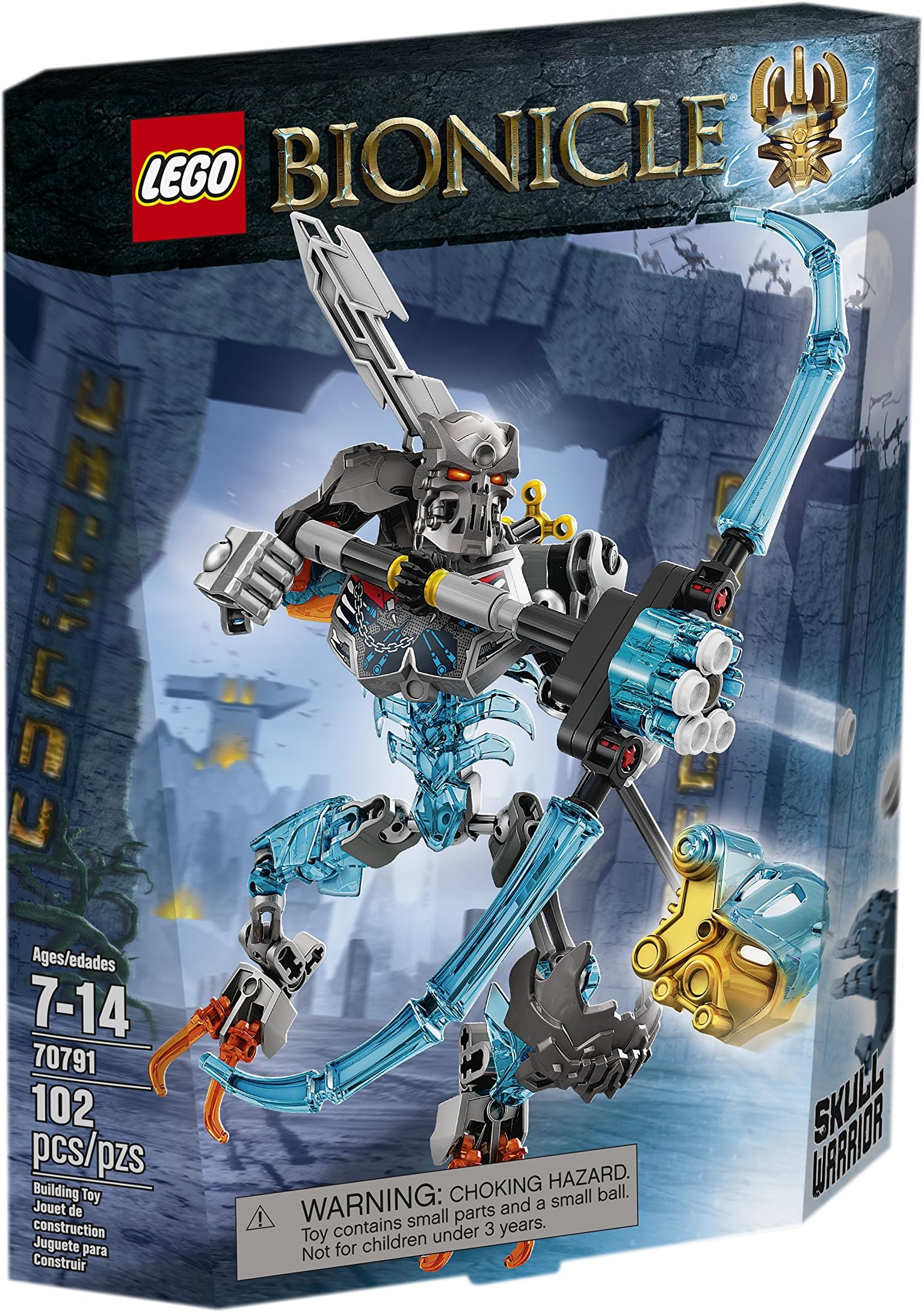 LEGO Bionicle 70791 Skull Warrior Building Kit [並行輸入品]