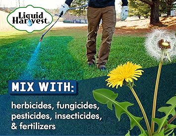 Pro Crabgrass & Grassy Weed Killer 64 Ounces- 18.92% Quinclorac | Lazer Blue Spray Pattern Indicator 8 Ounces | Non-Ionic Surfactant 16 Ounces