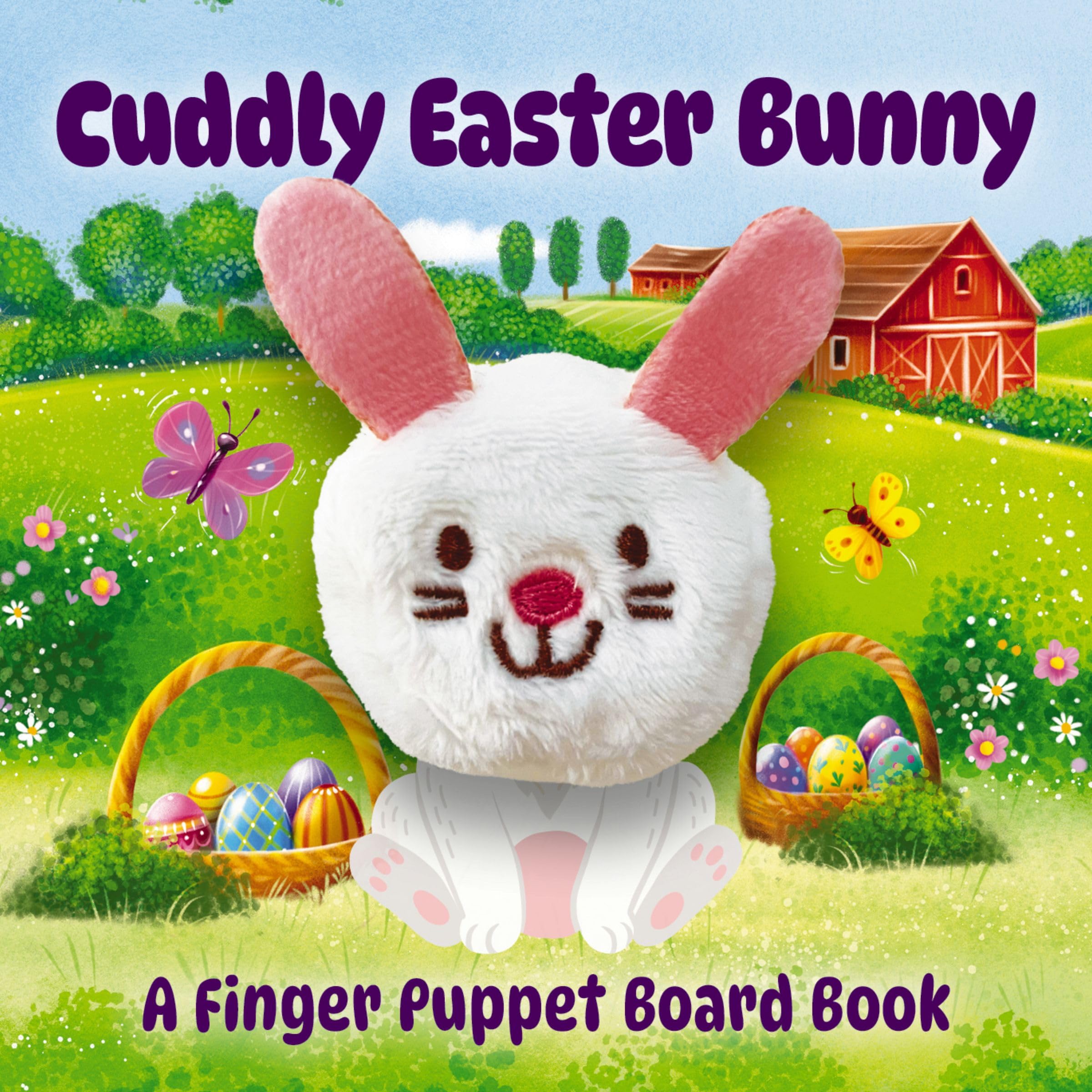 Cuddly Easter Bunny: A Finger Puppet Board Book