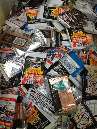 Miniatura 2 de 200 Vintage NHL Hockey Cards in Old Sealed Wax Packs - Perfect for New Collectors