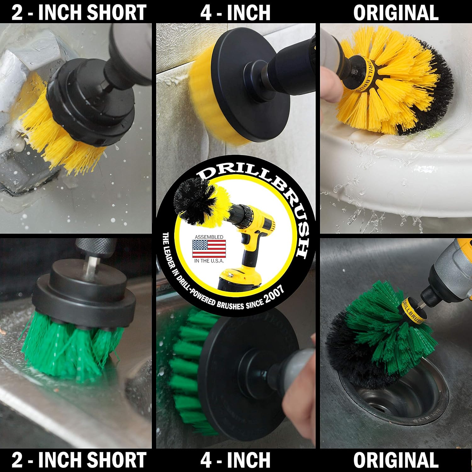 Bundle Our Classic 3piece Bathroom Cleaning kit with Our 3piece Kitchen Cleaning Kit