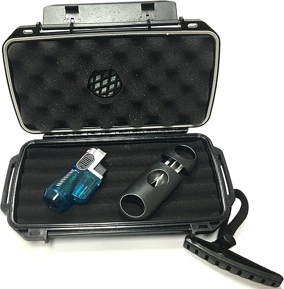F.e.s.s FESS Trident Gift Set Travel Cigar Humidor