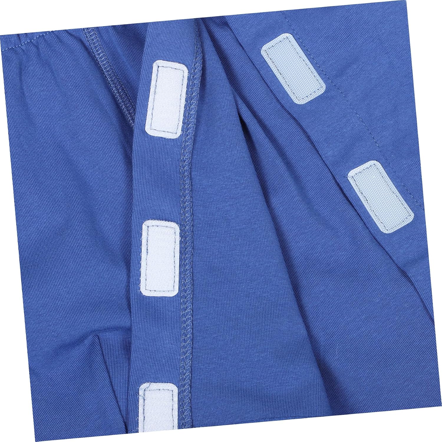 Men Surgery Adaptive Cotton Briefs with Breakaway Feature Comfortable Washable Underwear for Use Xl Blue