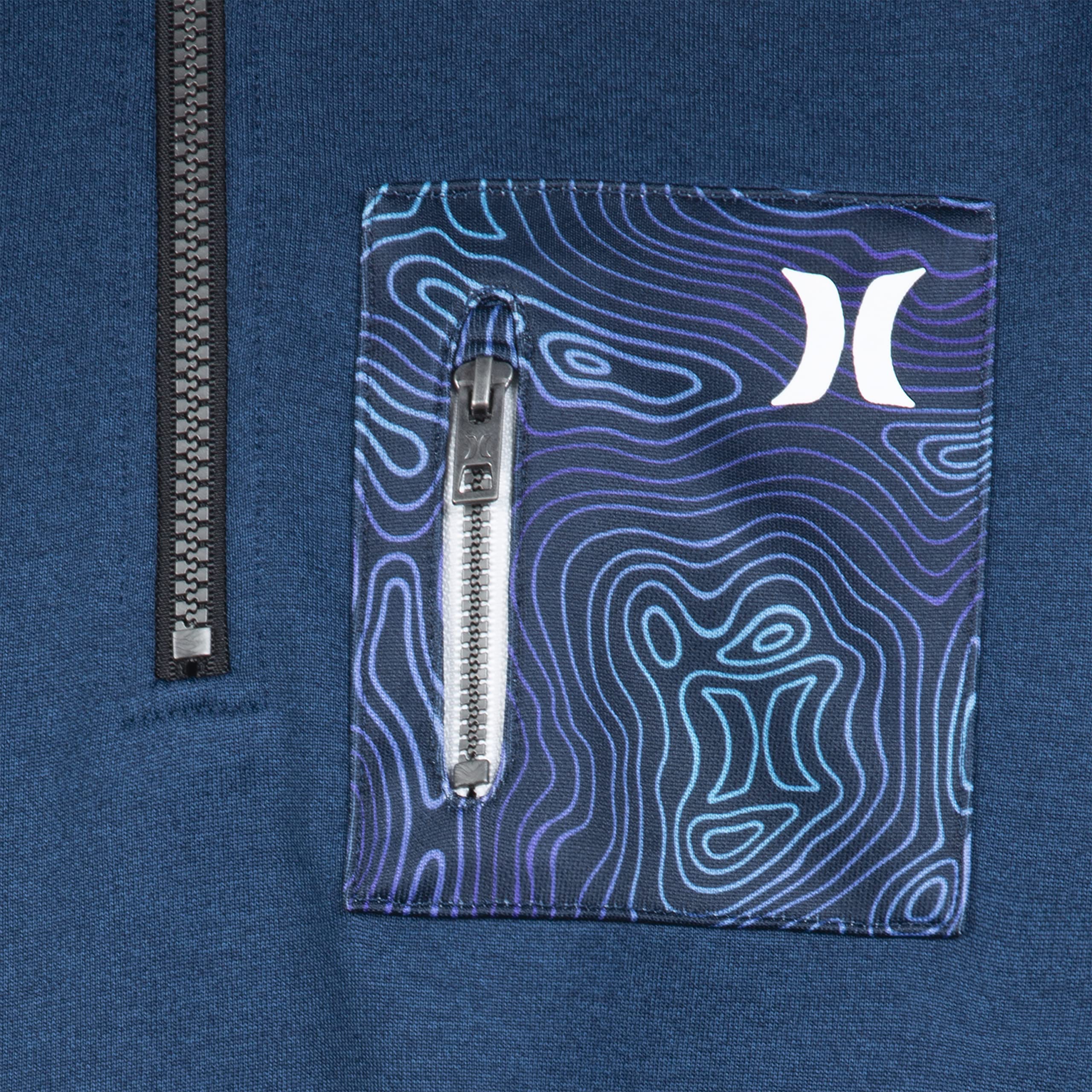 Hurley H2o-dri Solar 1/4 Zip Hoodie Sudadera con Capucha Niños