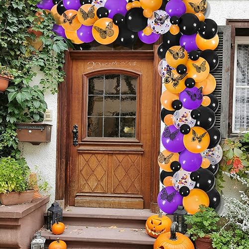 Miniatura 161 de SAOROPEB - Calcomanía 3D de mariposa que brilla en la oscuridad, 24 unidades, 3 tamaños, para decorar techo o pared, suministros de fiesta, 24