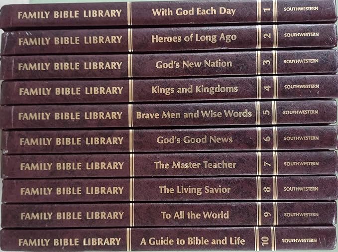 FAMILY BIBLE LIBRARY 10 Volume Set Beers, V. Gilbert; editor