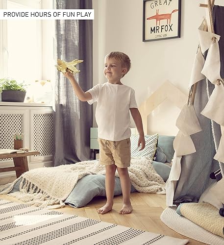 Miniatura 4 de Puzzled F-18 Hornet - Kit de construcción de madera modelo de avión 3D - Kit de construcción de avión modelo 3D para niños y adultos, divertido kit