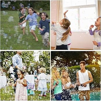 Amazon | スーパーバブルマシーン 子供バブルマシン シャボン玉製造機