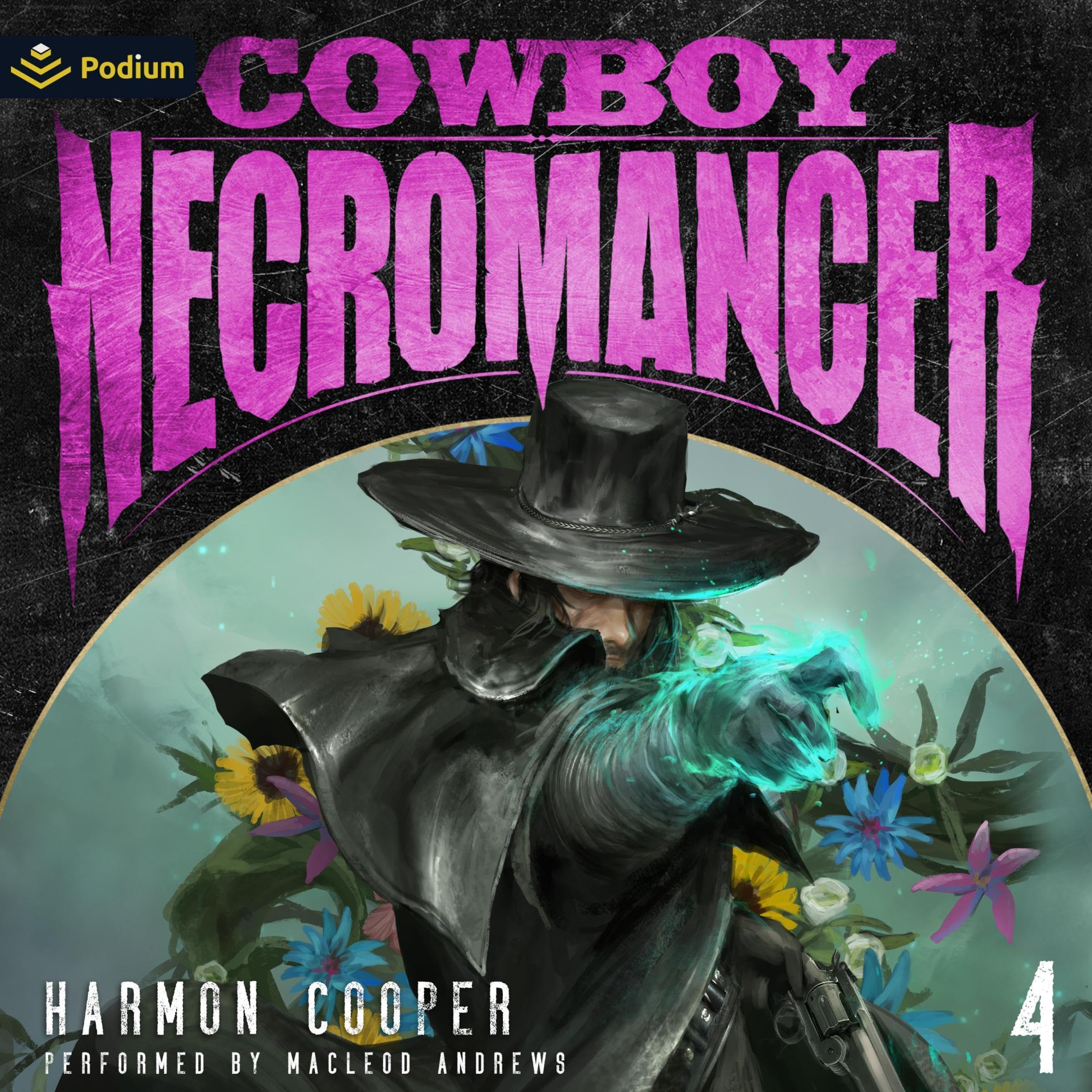 Cover art for Cowboy Necromancer 4