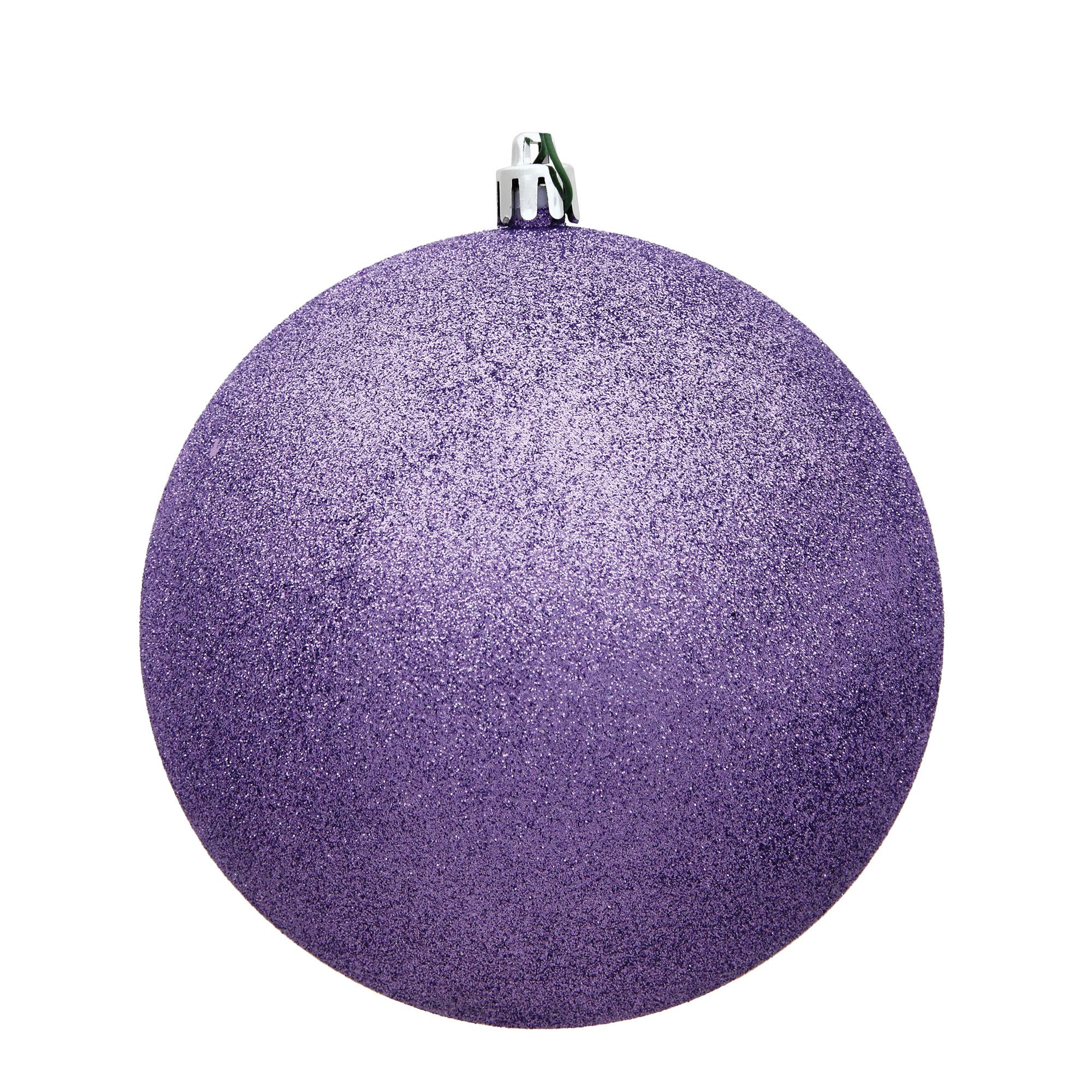 Boules décoratives lavande Vickerman 10,2 cm incassables pour décorer sans risque