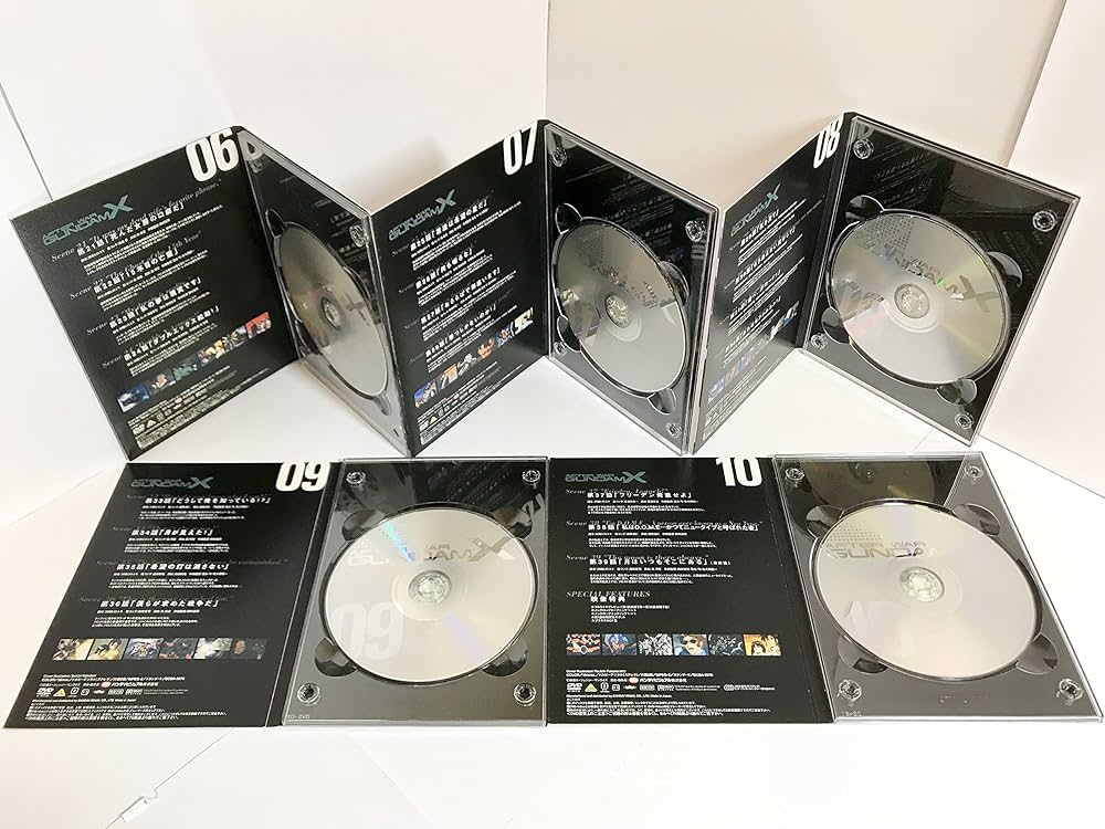 機動新世紀ガンダムX DVDメモリアルボックス〈初回限定生産・10枚組〉 Amazon.co.jp: 機動新世紀ガンダムX DVDメモリアルボックス