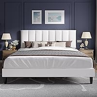 Vista 51 de VECELO Base de cama de tamaño individual con cajón de almacenamiento, base de cama de plataforma resistente con cabecera y fuerte soporte de Negro