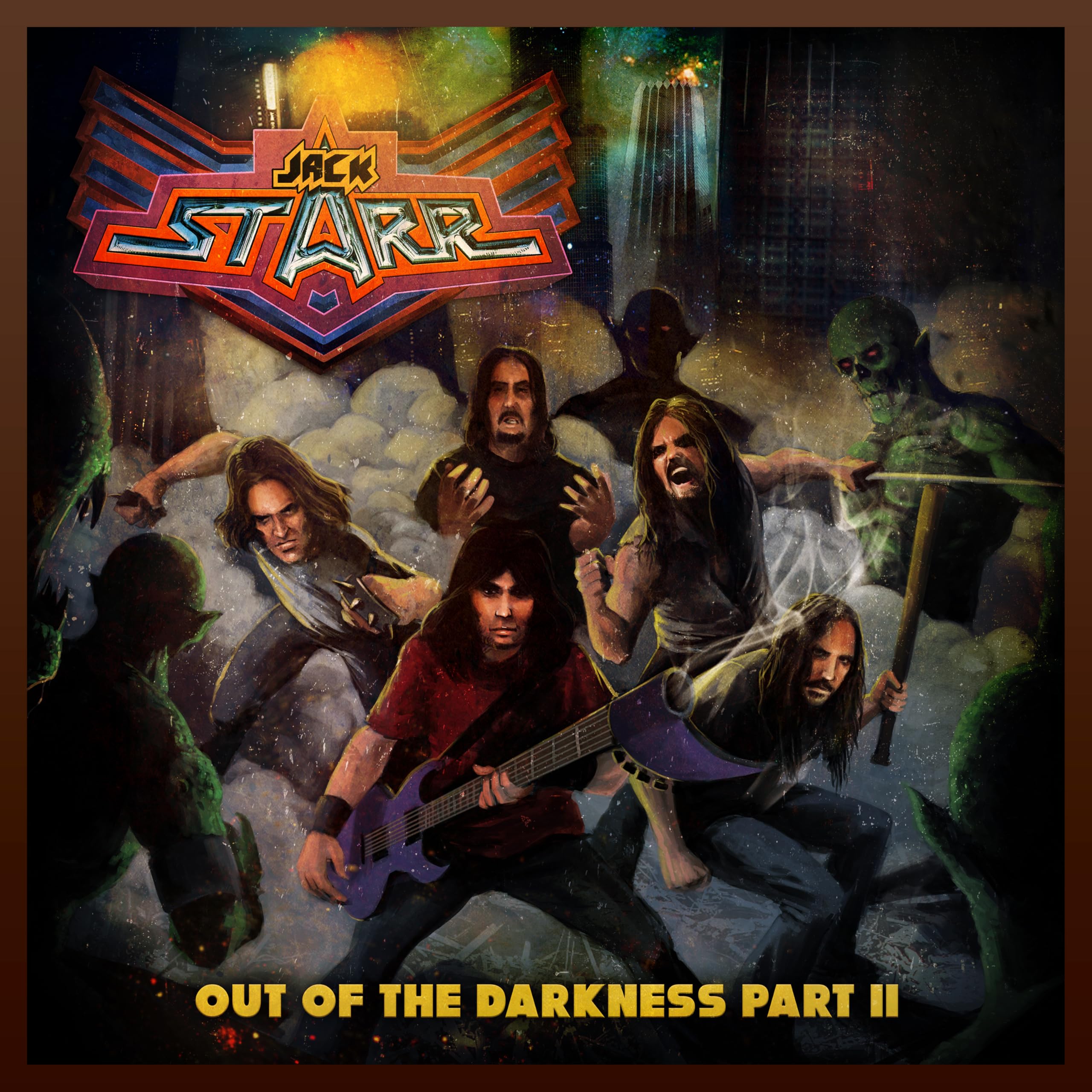 Jack Starr Out Of The Darkness Part Ii CD New 5055544231194