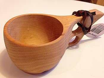 Amazon.co.jp: 【エストニア製】木製カップ「コーサ/ククサ」L