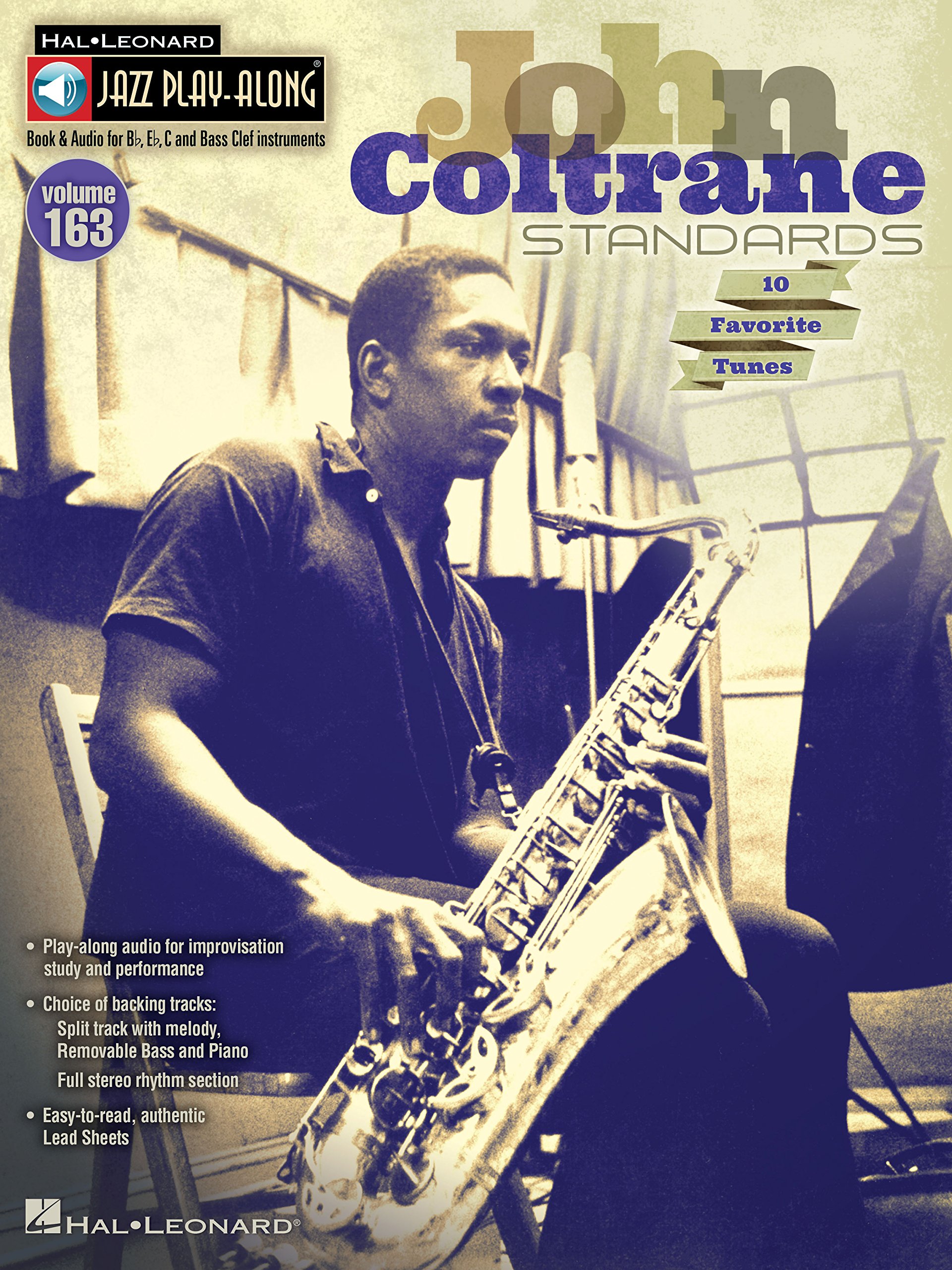 John Coltrane Standards Songbook: Jazz Play-Along Volume 163 (Hal Leonard Jazz Play-along)