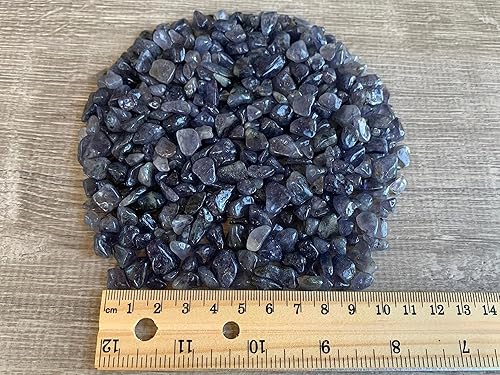 Miniatura 4 de GAF TREASURES Chips de piedras preciosas semi pulidas naturales al por mayor, mini cristales triturados, formas irregulares, chips de cristal sin