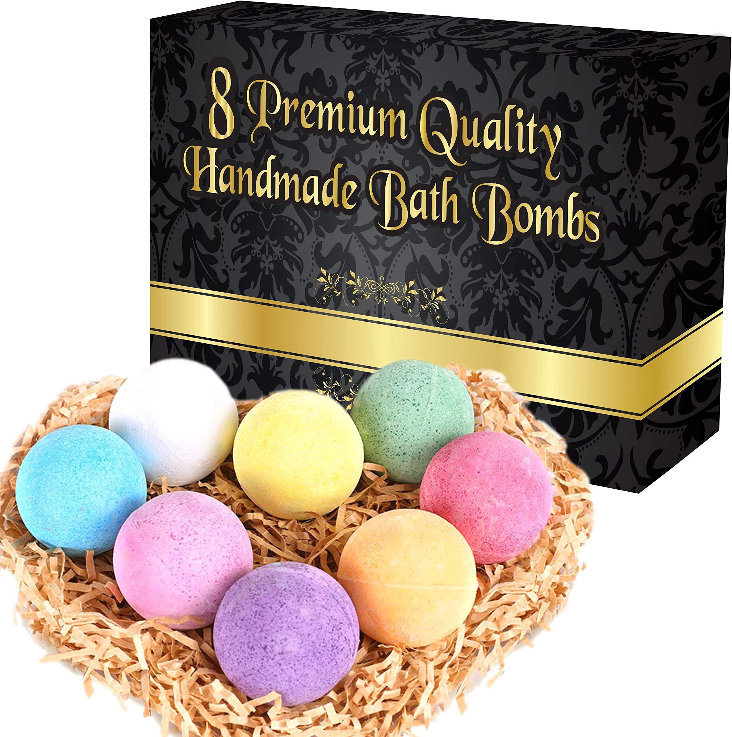 Bath Bombs Pack of 12 (Round Multi Colored)