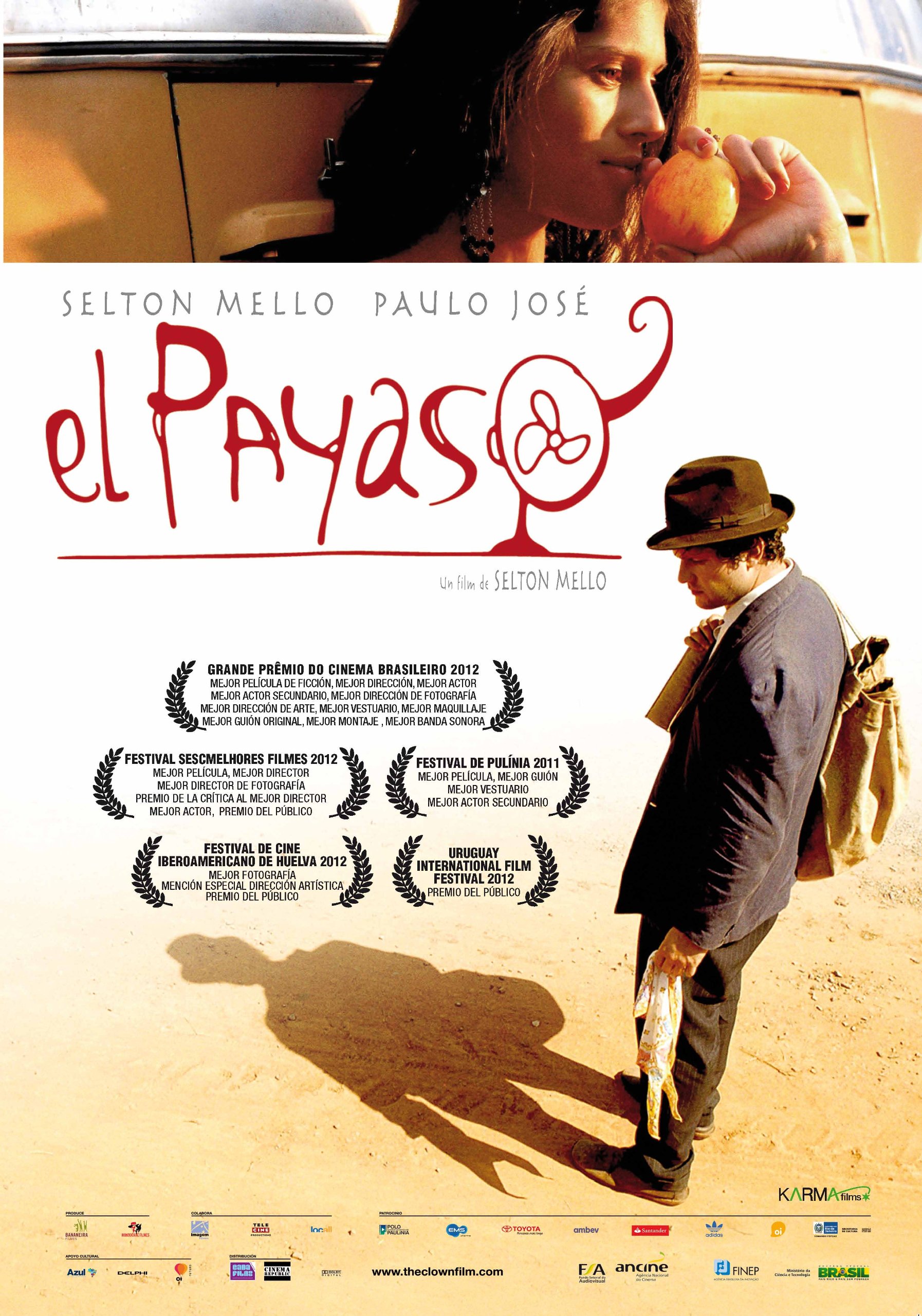 El Payaso (Import) (Dvd) (2014) Selton Mello; Paulo Jose; Tonico Pereira; Banan