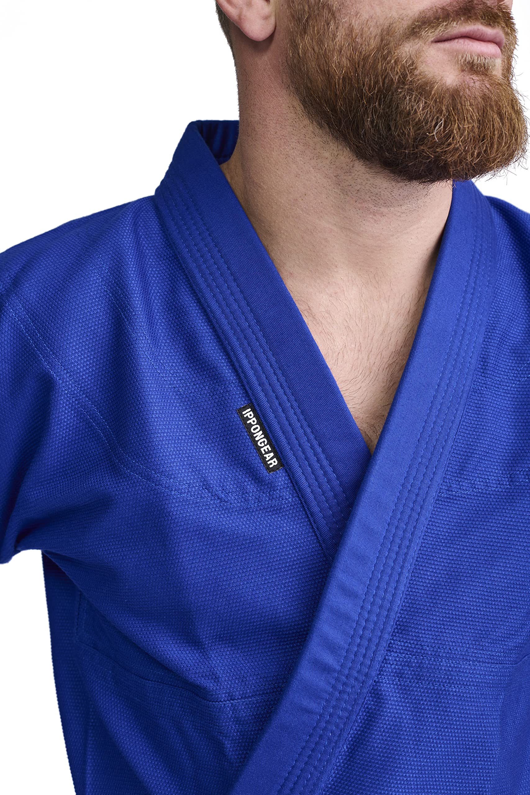 Ippon Gear Rookie Tuta BJJ Brazilian Jiu Jitsu – Blu, Taglia Unica (Adatto A Uomo E Donna) – Giacca 350 G/m² - copertina