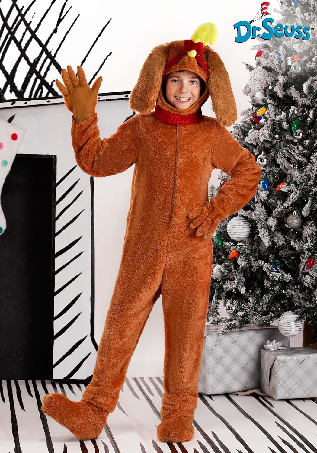 Kid's Dr. Seuss The Grinch Max Costume - Image 2