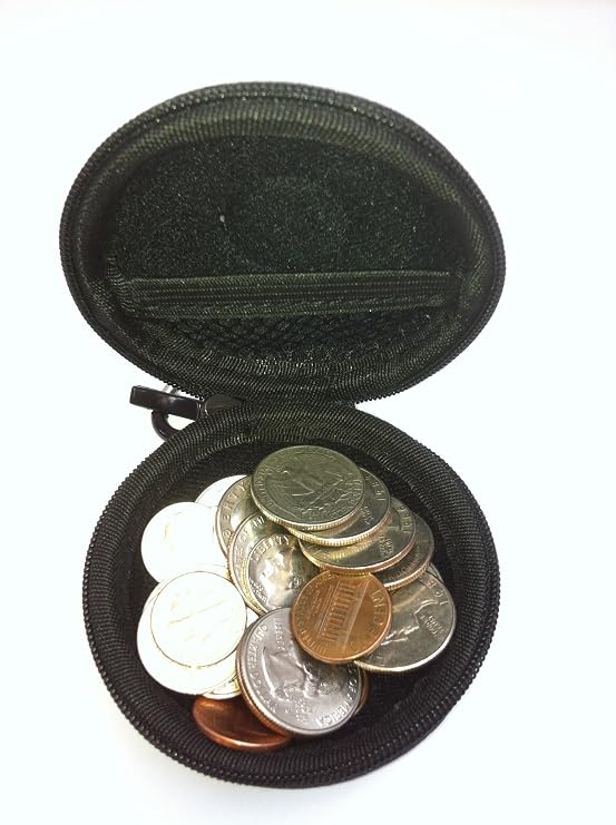 Blue Jeans - Limited Edition - Small case for Your Earbuds, iPod Shuffle, iPhone Charger, Coins, or Small Bluetooth Headset
