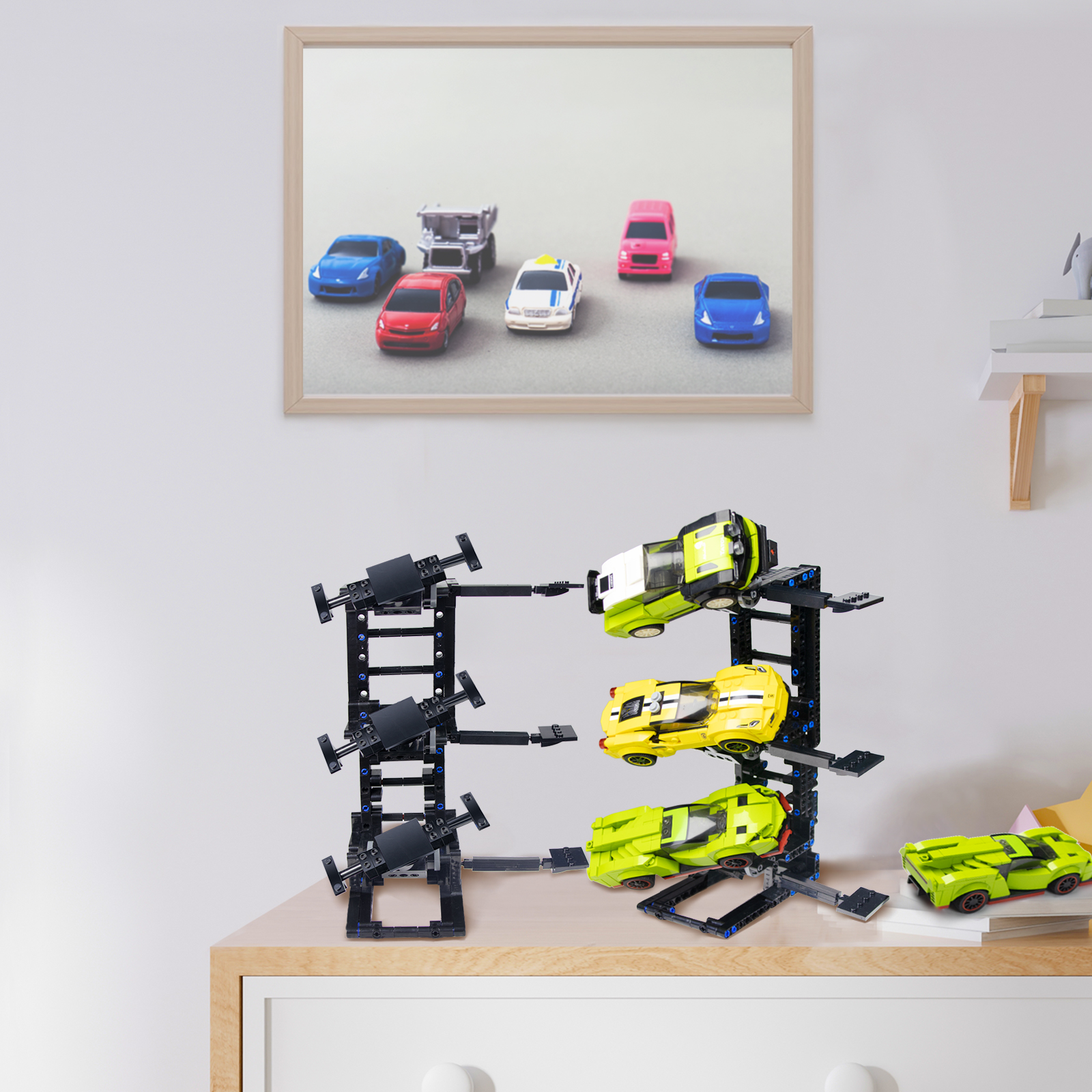 きなこ Amazon.com: 3-Layer F1 Car Display Stand Compatible with Lego