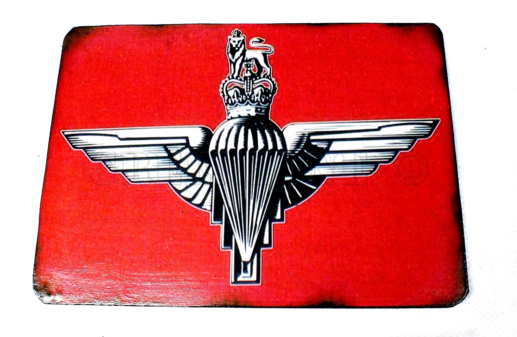 Greenzone Parachute Regiment Logo Para Regiment Logo Wooden Sign (Uk Company)