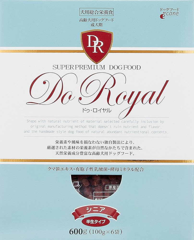 Do  シニア犬用ドッグフード 600g×6箱 ドゥロイヤル ドゥロイヤルシニア（ドゥロイヤル）│ペットフードや