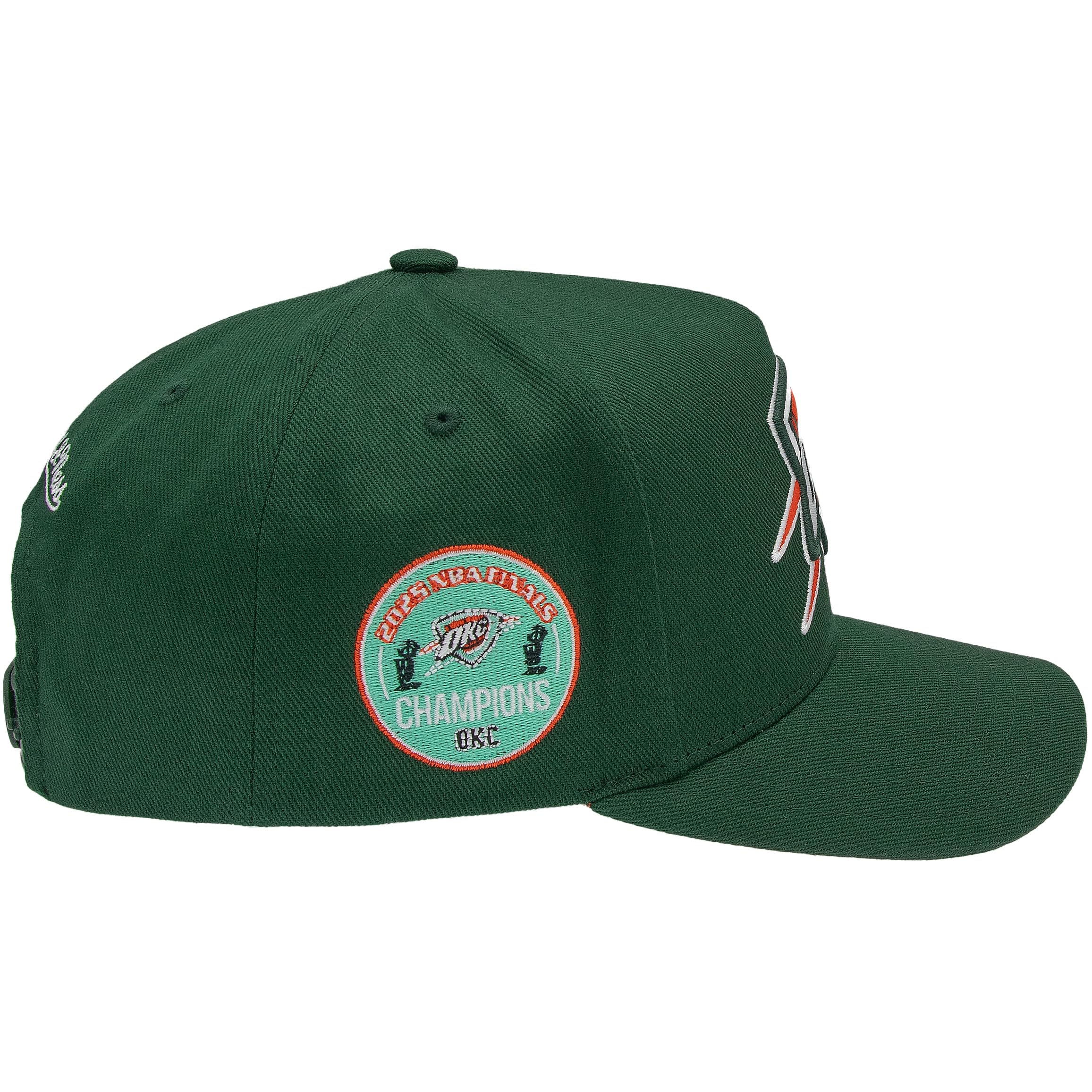 Mitchell & Ness Berretto da baseball NBA Green Orange | Pro Crown Fit | con chiusura regolabile Snapback