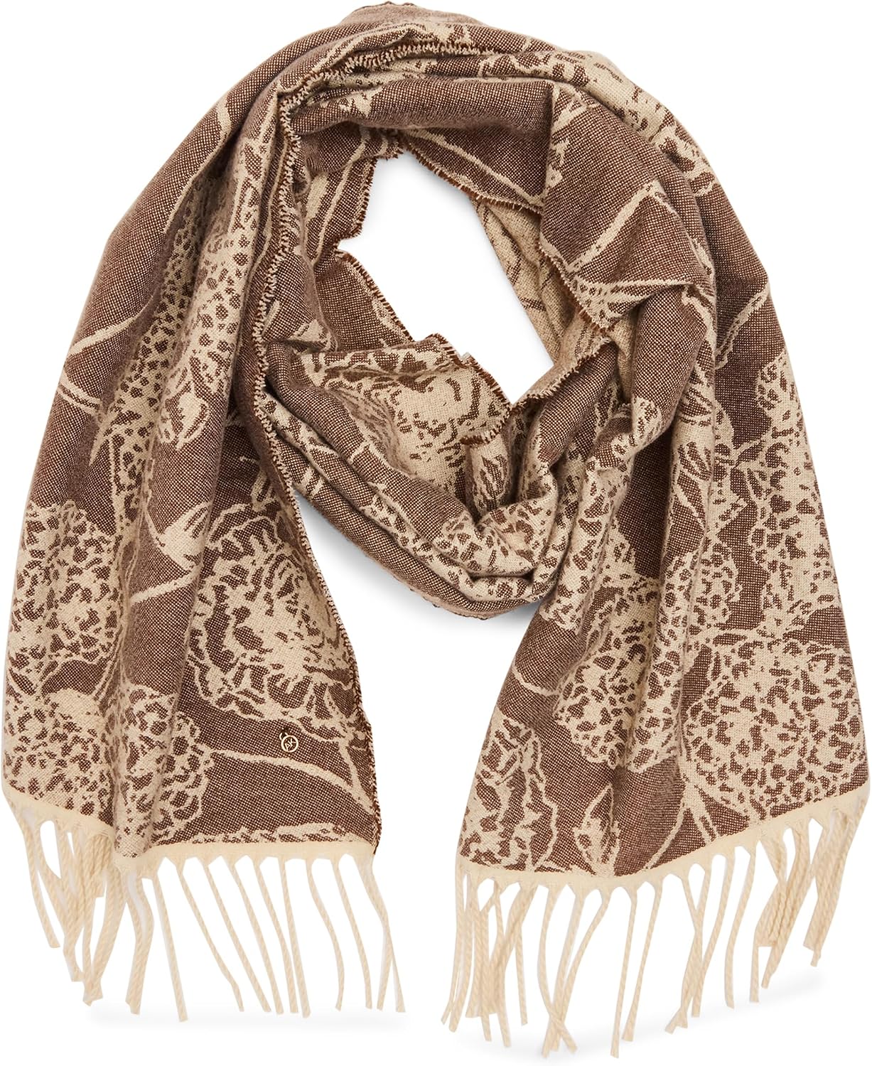 Anne Klein Women's Tonal Floral Scarf
