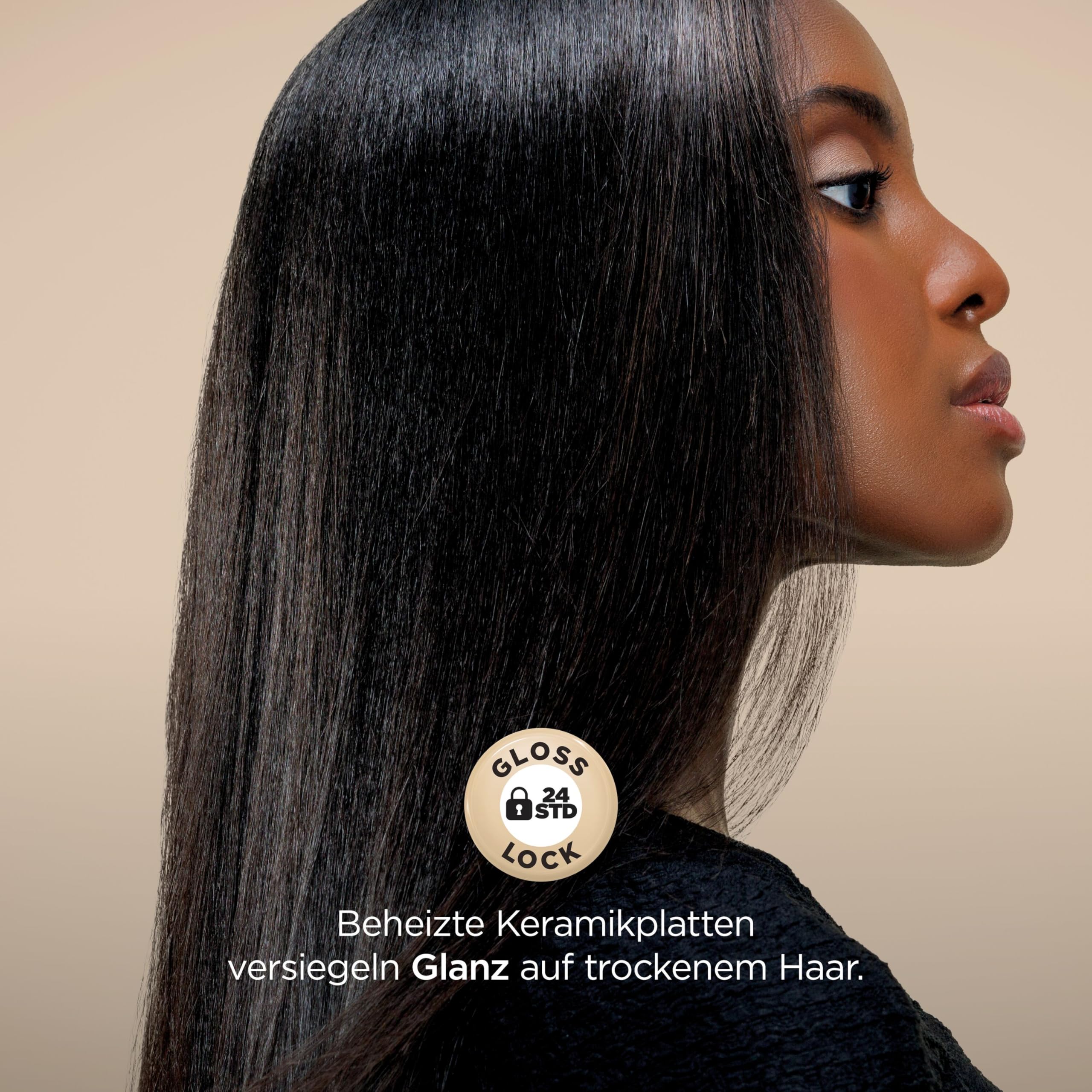 Shark Glam Multistyler Haartrockner mit Keramik Gloss-Lock-Technologie Styling-Aufsätzen Silki Glossi
