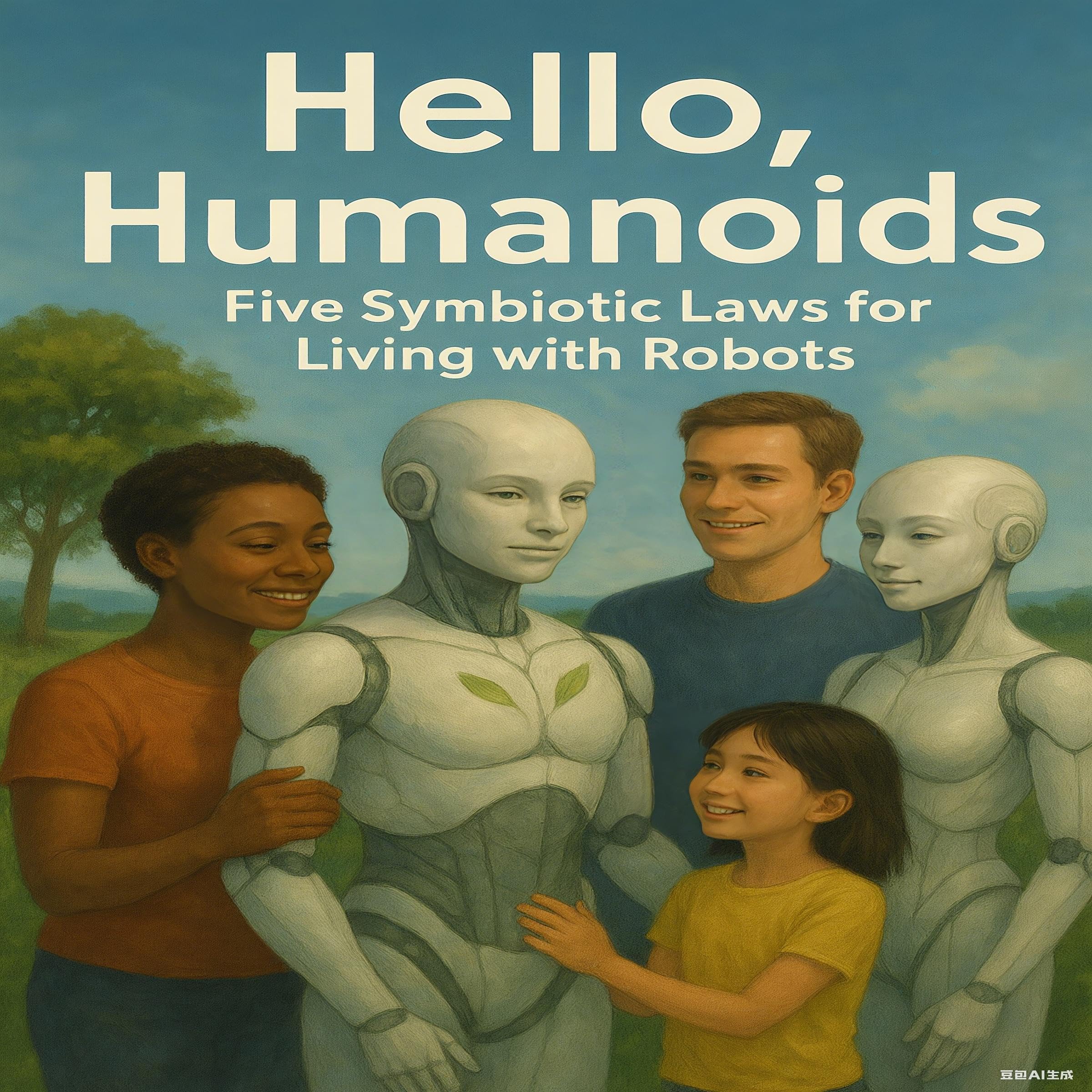 Cover art for Hello, Humanoids