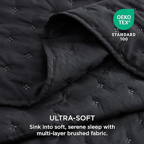 Miniatura 3 de Bedsure - Juego de ropa de cama Queen. Juego de edredón ultrasónico suave tamaño matrimonialQueen. Colcha trébol de tamaño Queen. Colcha ligera para