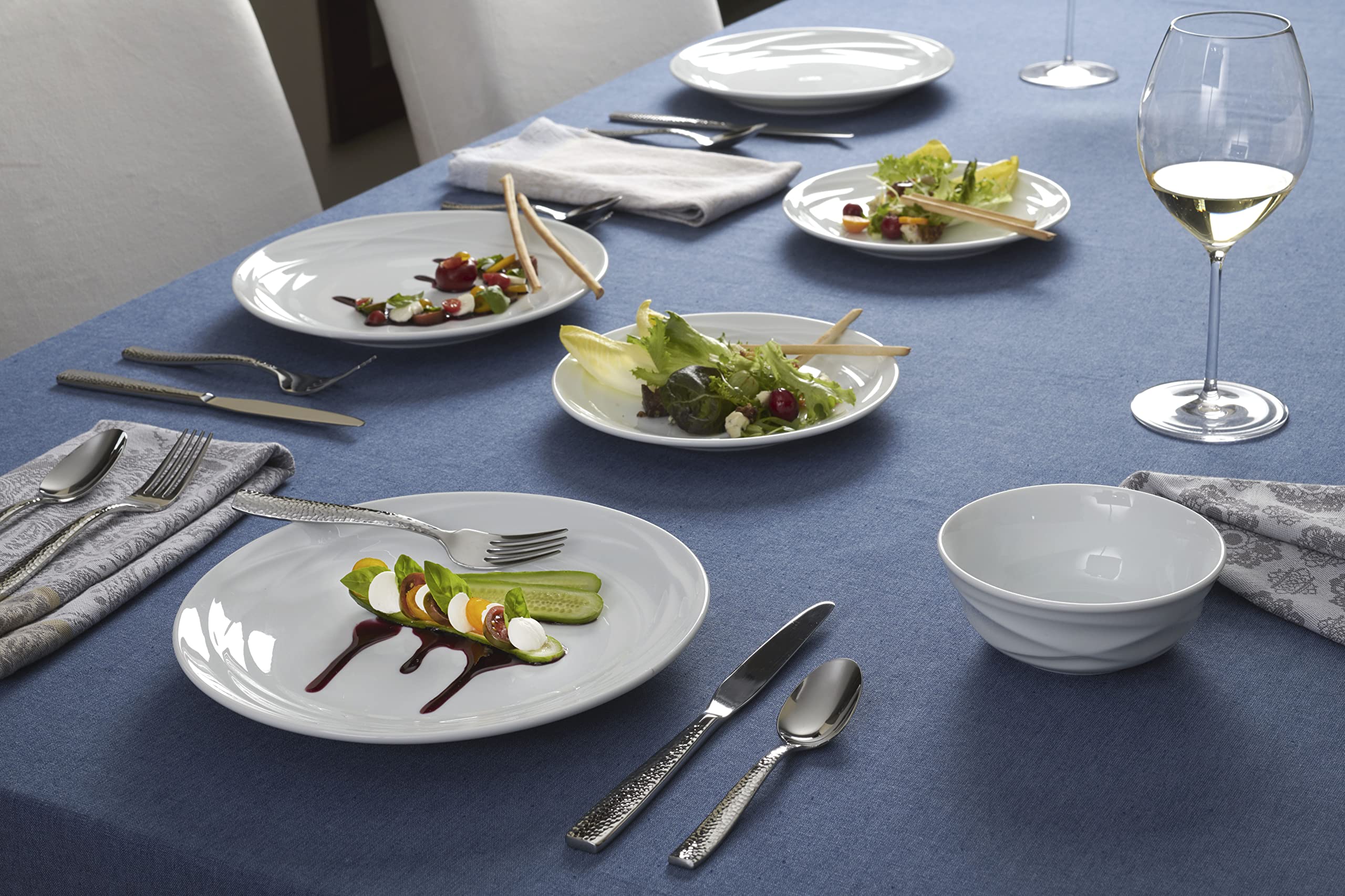 ENSEMBLE DE 6 Couverts De Service Oneida En Acier Inoxydable Fini