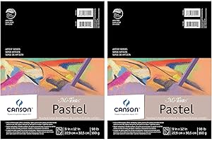 Unleash Your Pastel Dreams: Mi-Teintes Pastel Pad - 2-Pack Assortment