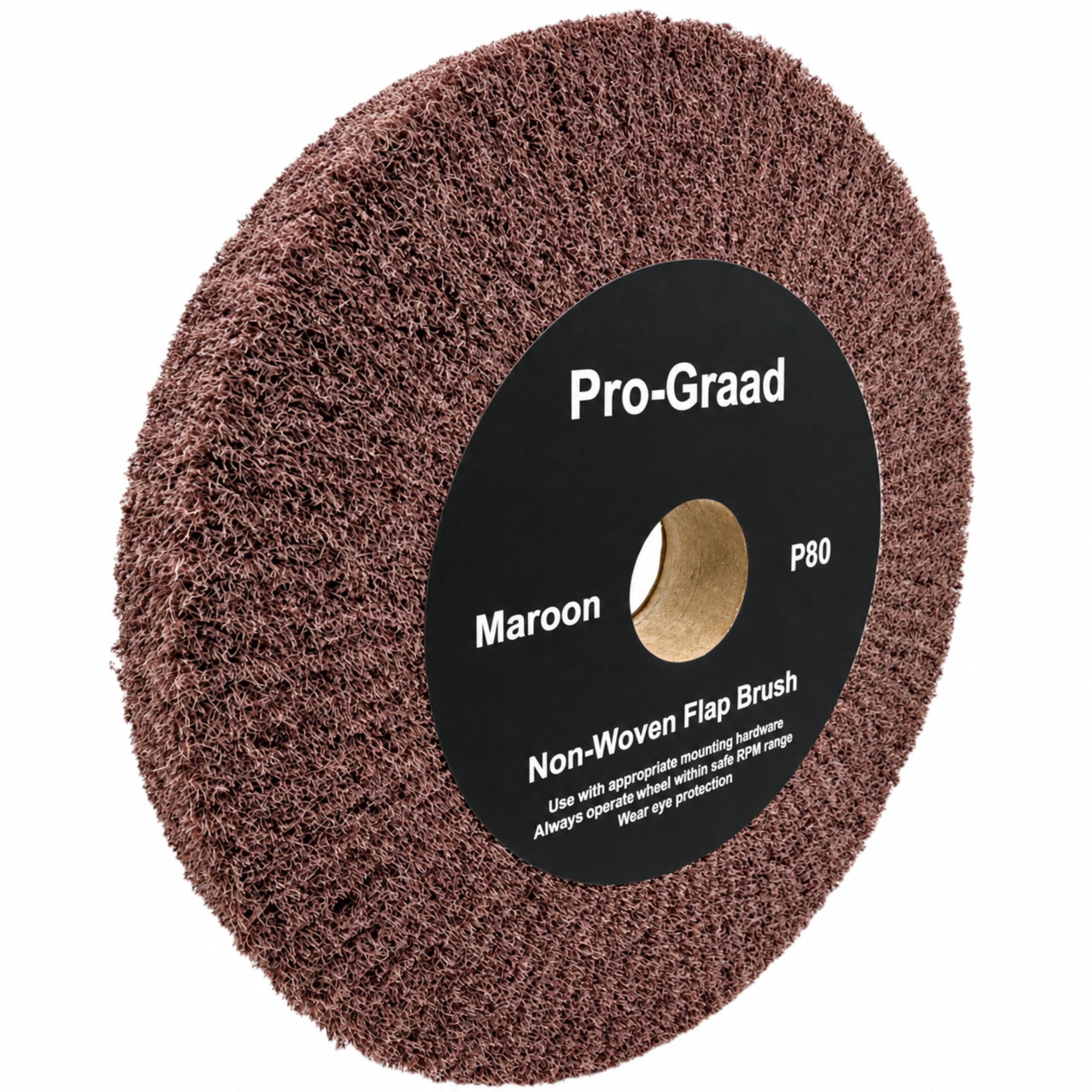 Red Bench Grinder Flap Brush - 320 Grit -13 Red Bench Grinder Flap Brush - 320 Grit -13