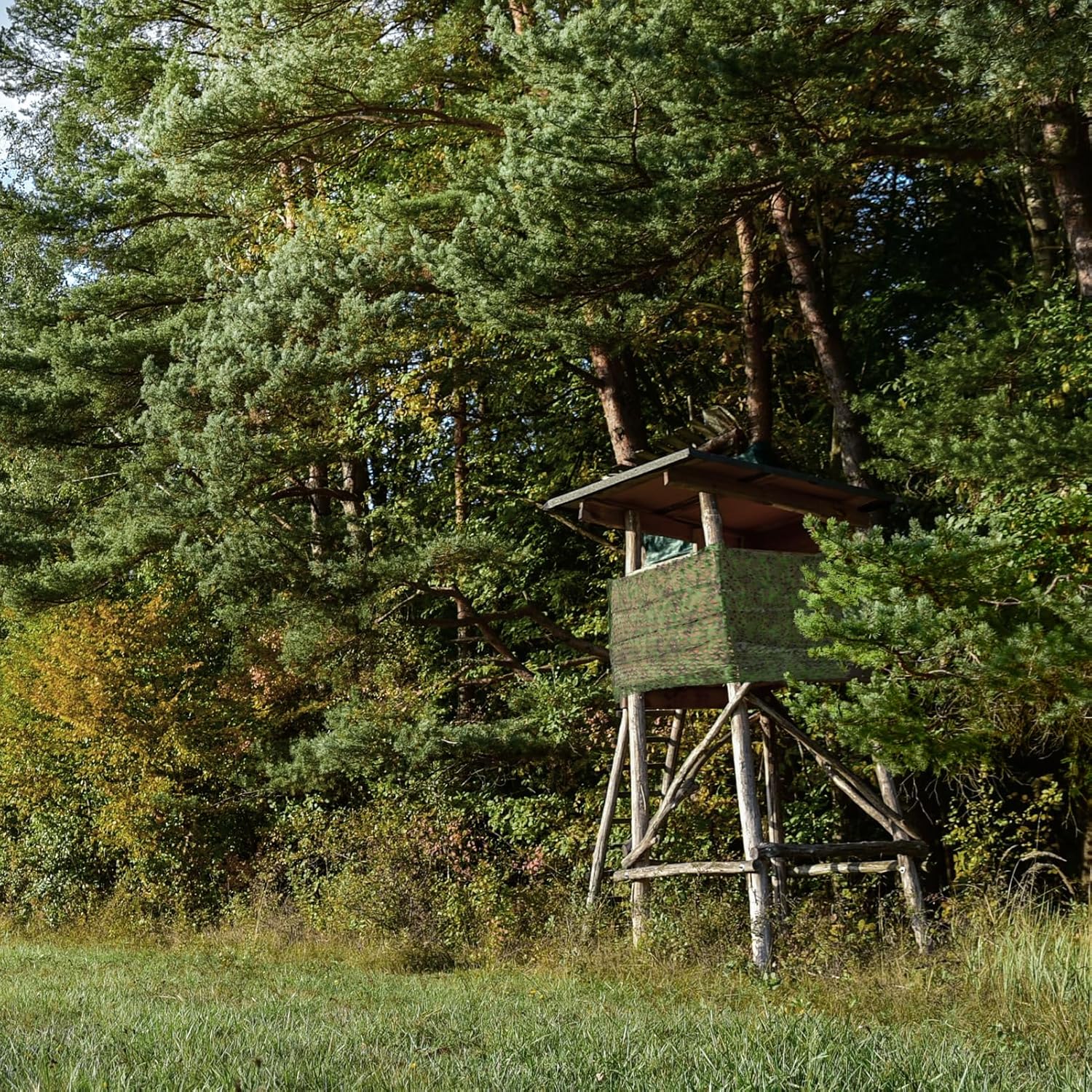 BASSDASH Camo Netting Camouflage Mesh Water Resistant for Hunting Blind Party - Image 6