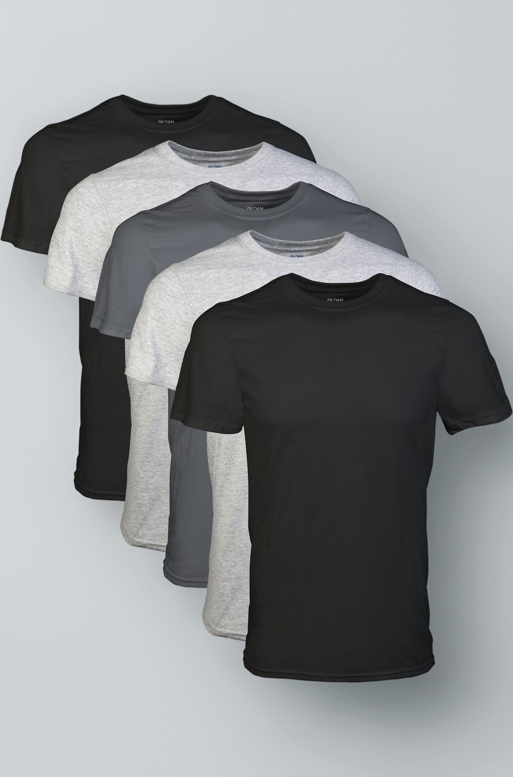 Men's White Crew T-Shirt Multipack