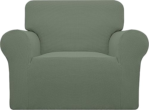 Vista 53 de Easy-Going - Funda elástica para sofá de silla, 1 pieza, protector de muebles, suave, con parte inferior elástica, para niños y mascotas, tela