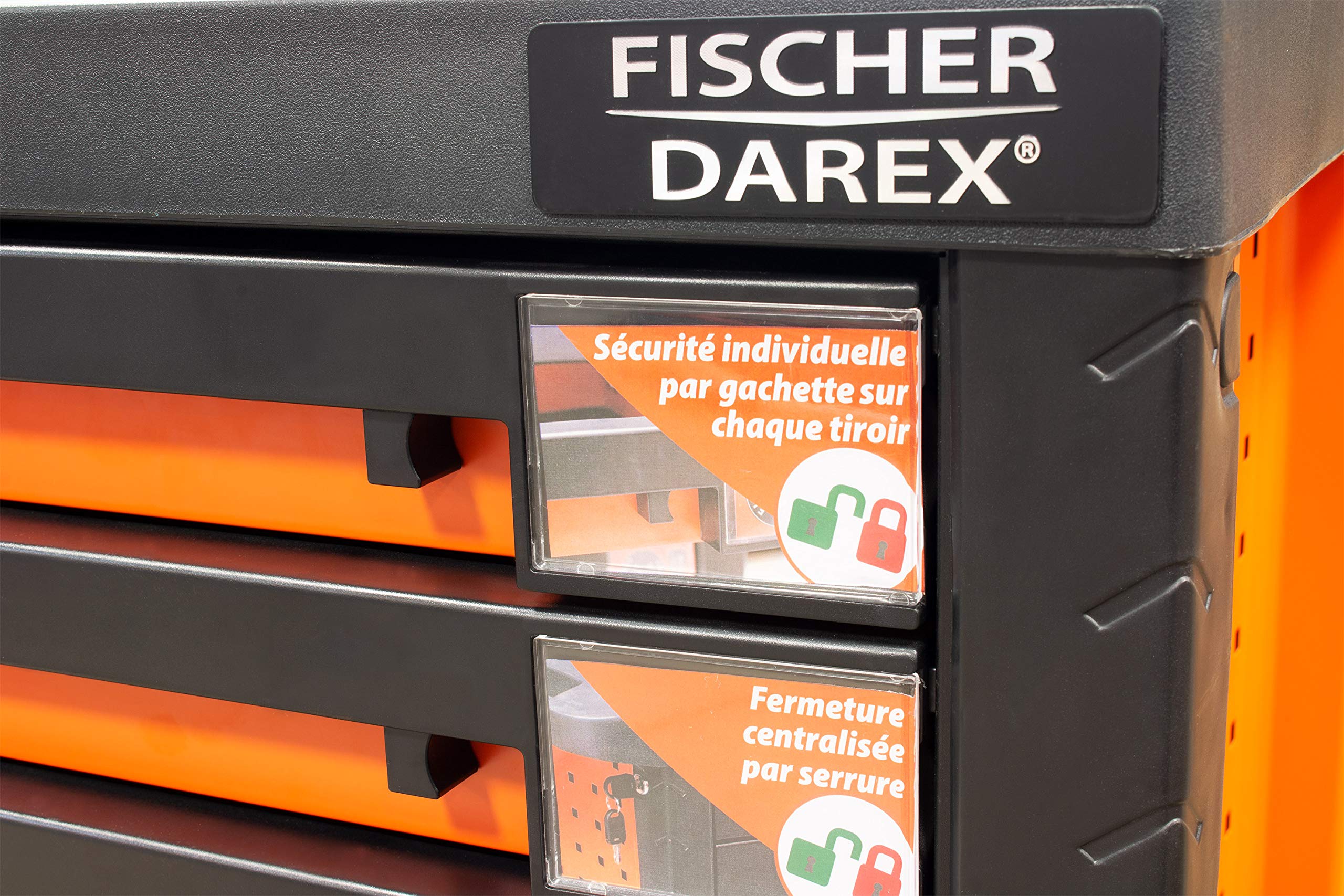 Fischer Darex Servante d'Atelier 6 Tiroirs
